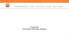 Desktop Screenshot of ethalon.de