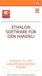 Mobile Screenshot of ethalon.de